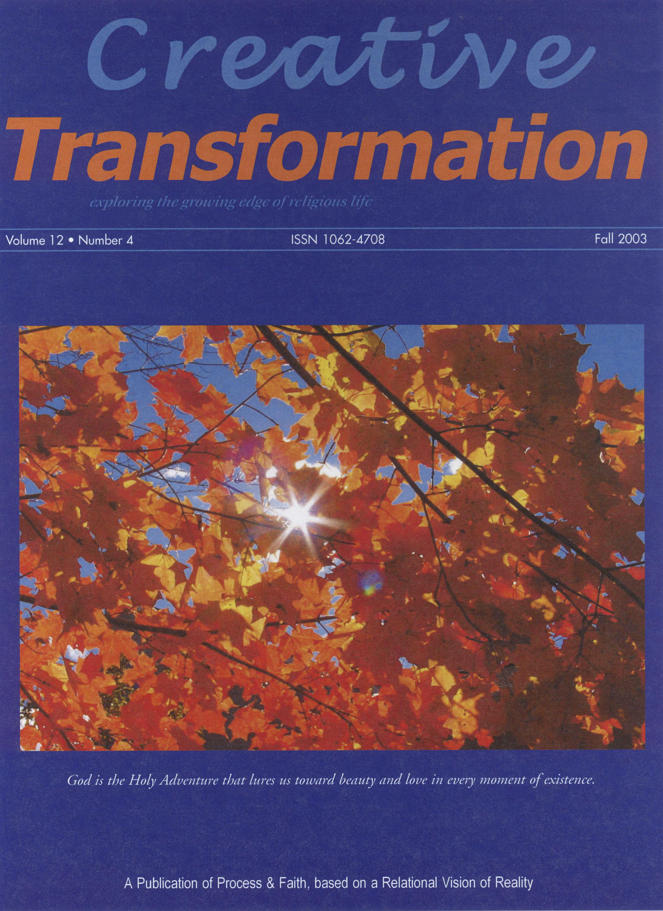 Creative Transformation Cover