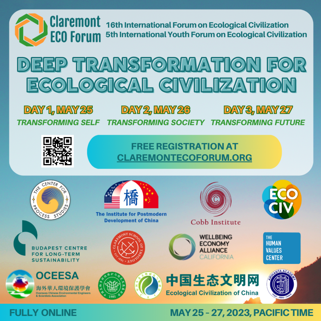 Claremont Eco Forum 2023: Deep Transformation for Ecological Civilization