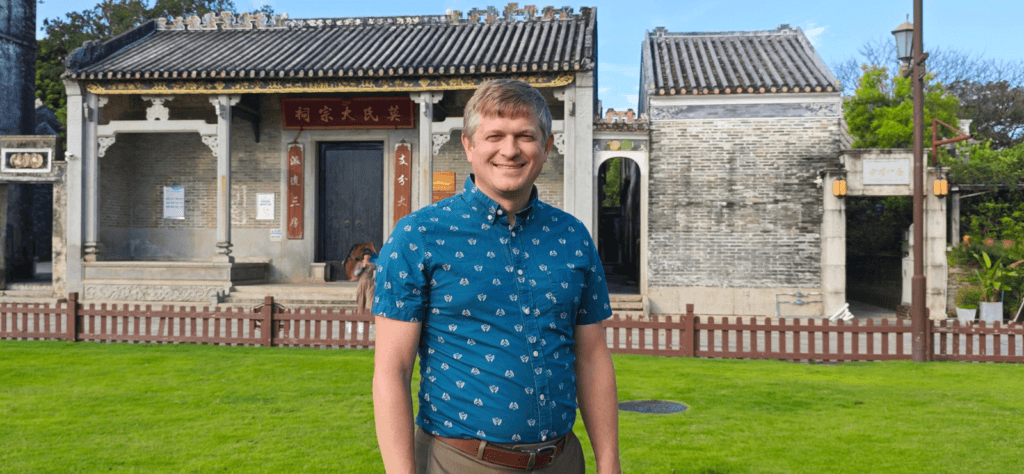 Dr. Justin Heinzekehr at the Process Summer Academy in China
