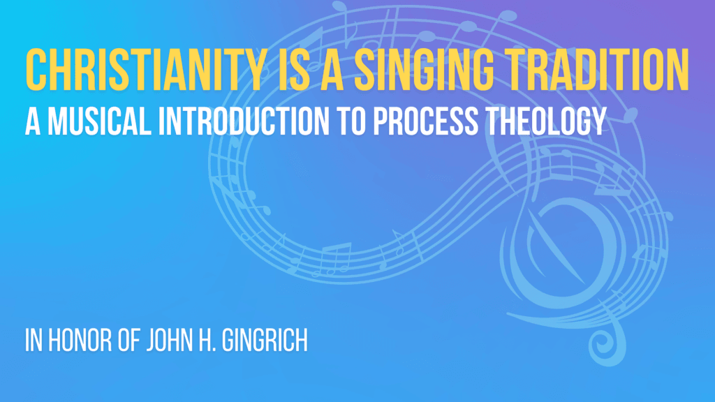 Christianity is a Singing Tradition