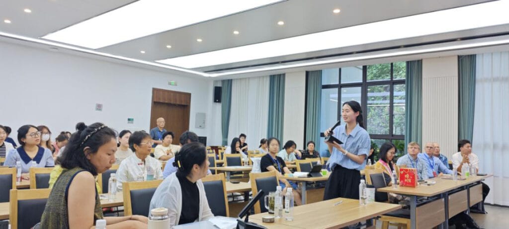 Scene from a classroom at 18th Process Summer Academy
