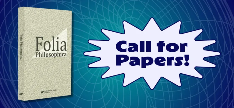 Call for Papers | Two Issues of Folia Philosophica on Whitehead & Pedagogy