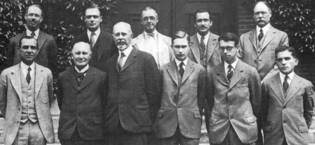 Whitehead and his Harvard Colleagues, 1929