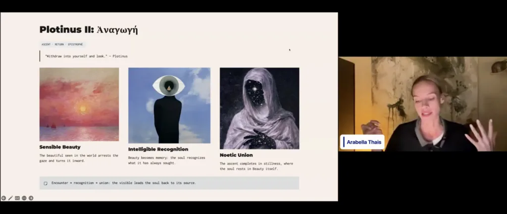 Mind-at-Large Project - A New Dawn Conference - Arabella Thaïs - Emanations of the Infinite: Beauty and the Aesthetic Intelligence of the Cosmos - Center for Process Studies