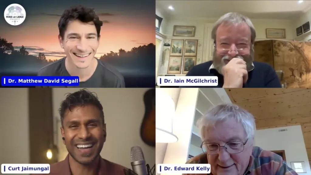 Mind-at-Large Project - A New Dawn Conference - Panel Discussion - Iain McGilchrist, Matt Segall, and Edward Kelly, moderated by Curt Jaimungal - Center for Process Studies