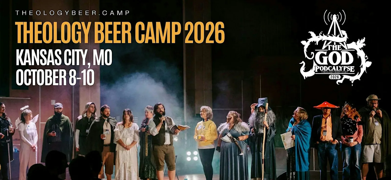 Theology Beer Camp 2026: The Godpodcalypse