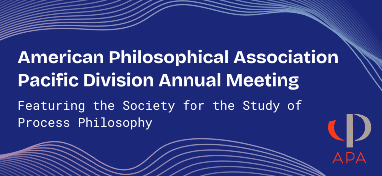 American Philosophical Association Pacific Division Annual Meeting 2027