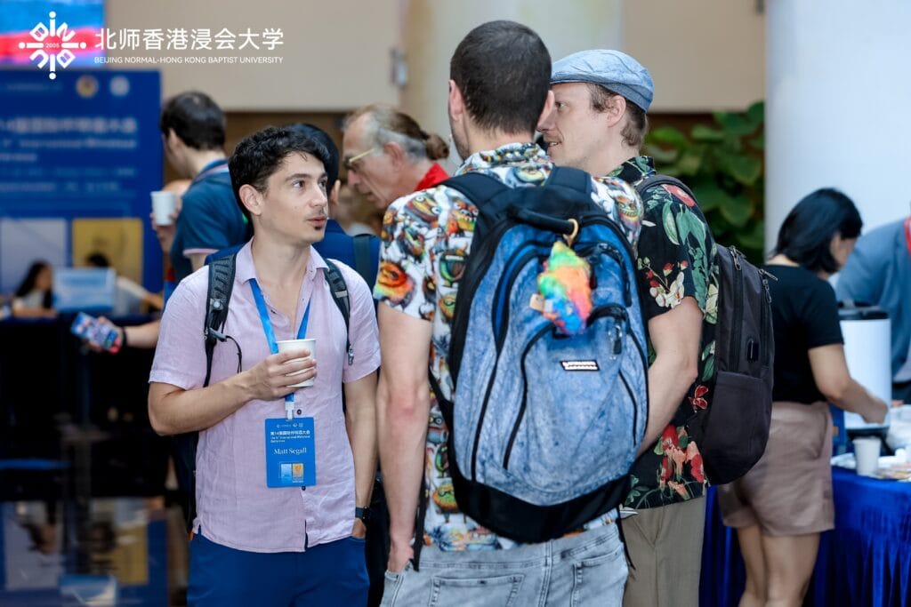 Matt Segall, Tim Jackson, and Jack Bagby at 14th International Whitehead Conference