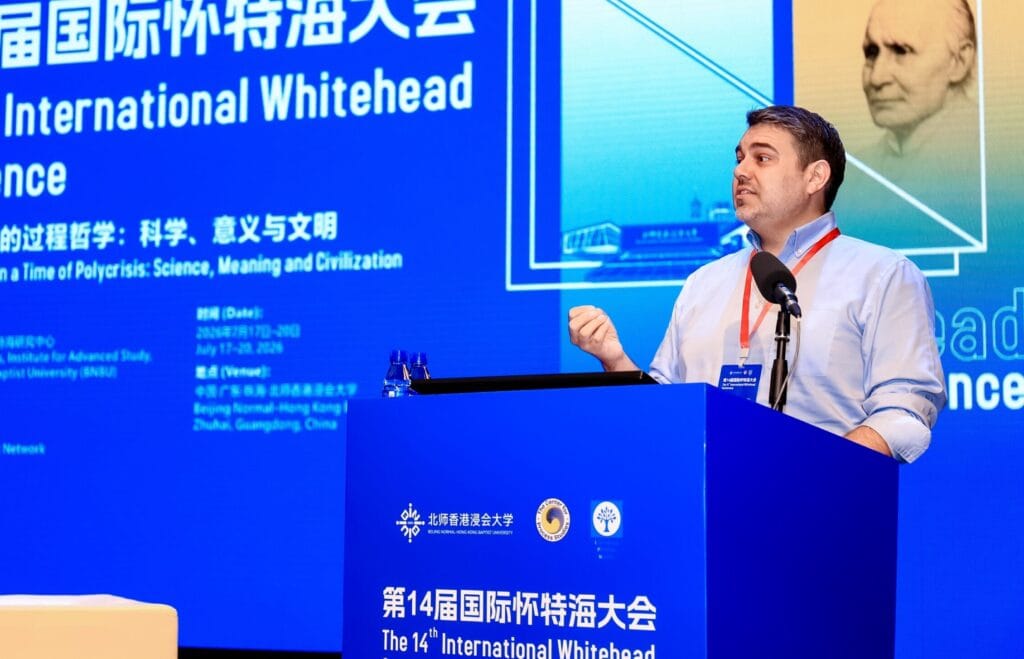 Wm. Andrew Schwartz Speaking at the 14th International Whitehead Conference