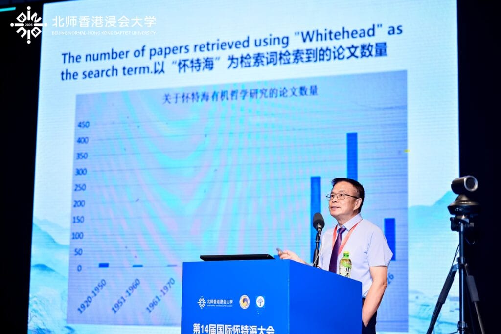 Zhihe Wang Speaking at 14th International Whitehead Conference