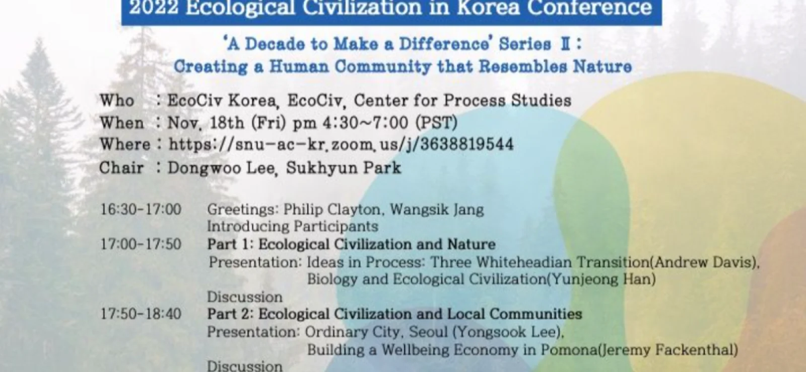 2022-Ecological-Civilization-in-Korea-Conference