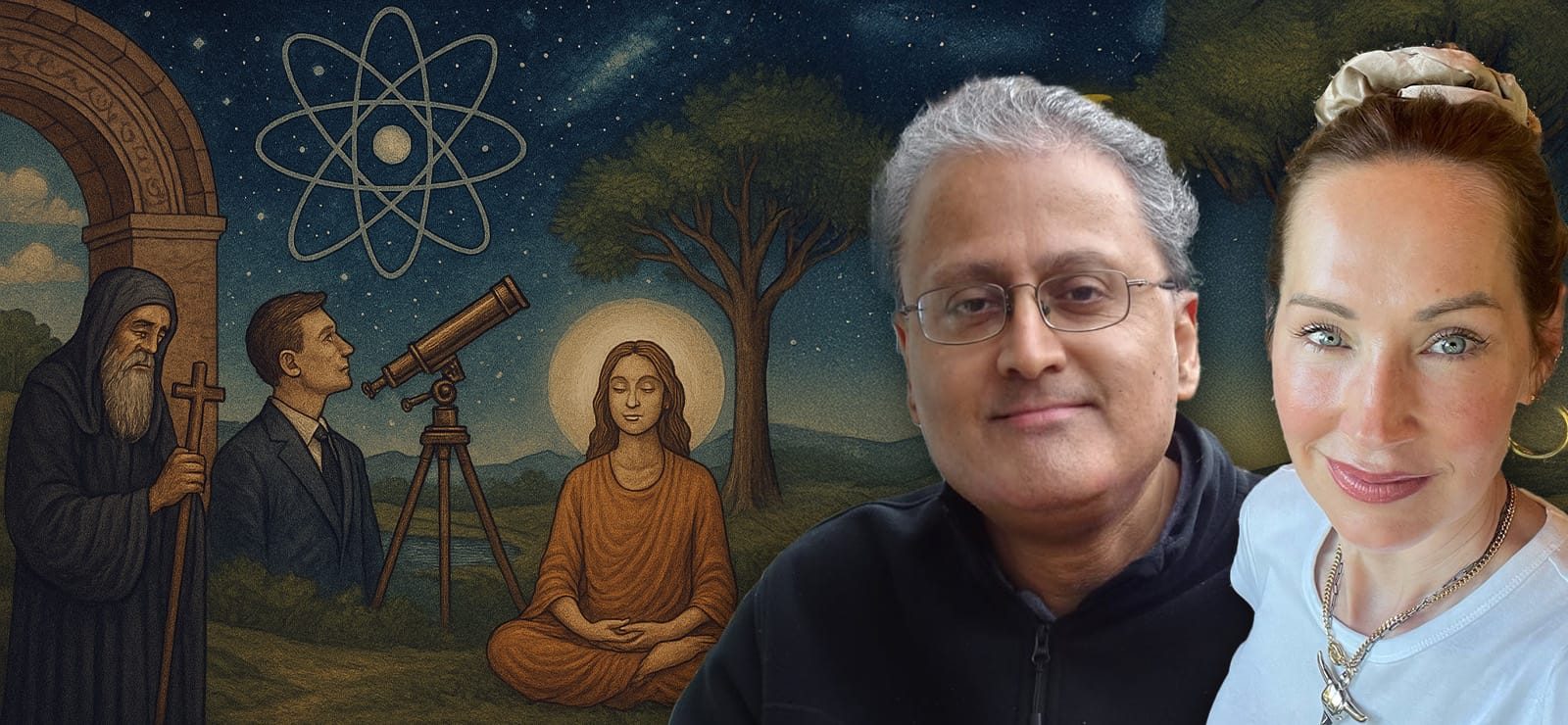 Process Pop-Up: A Brief History of God: From Nature Spirits to Cosmic Consciousness with Nish Dubashia and Marie Murtagh