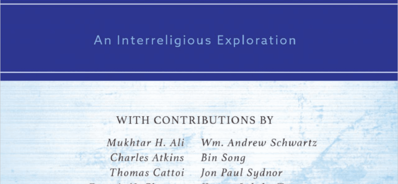 Nondualism An Interreligious Exploration