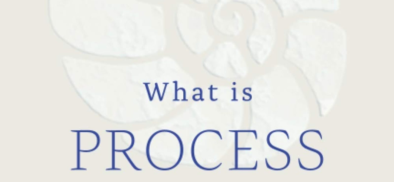 What is Process Thought? Seven Answers to Seven Questions